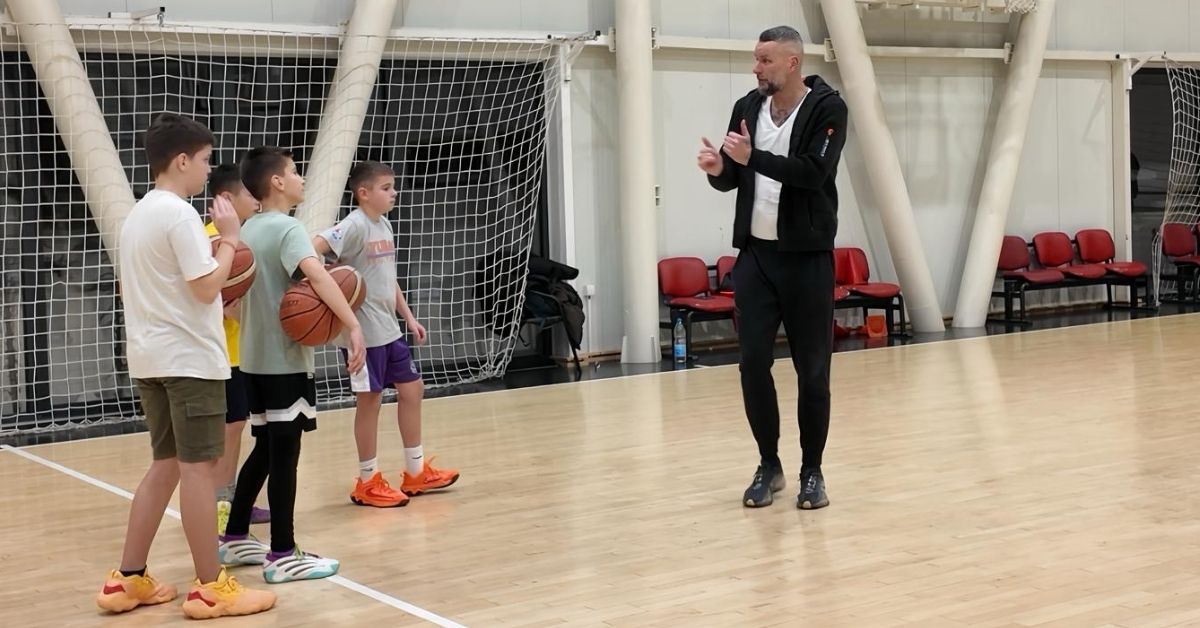 Shooting camp Milan Gurović has started: My heart is full because of the full hall of children