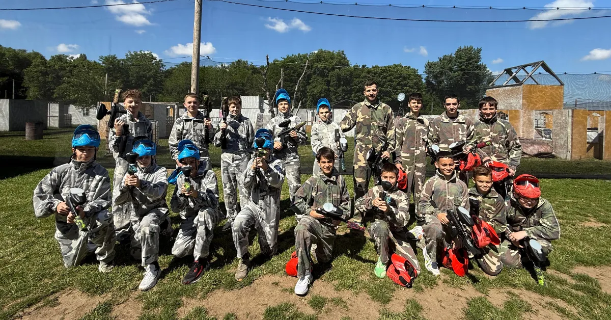Team building of younger pioneers: A great gathering for the end of a successful season