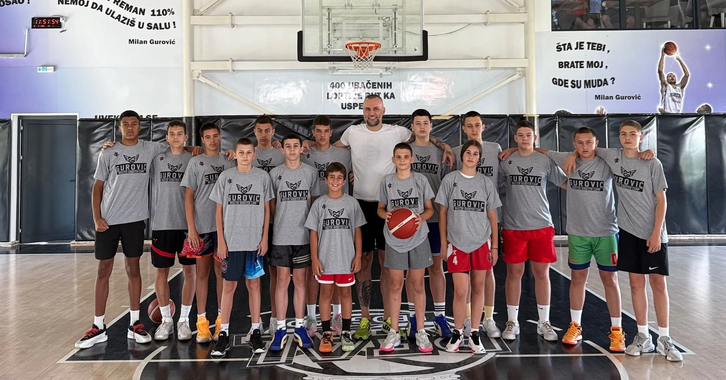 In the process of applying for the second shift of the Milan Gurović camp
